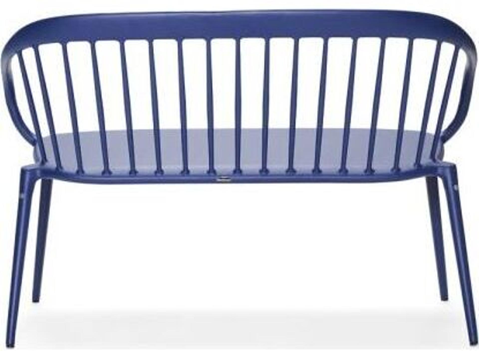 Woodard Windsor Cast Aluminum Stackable Outdoor Bench