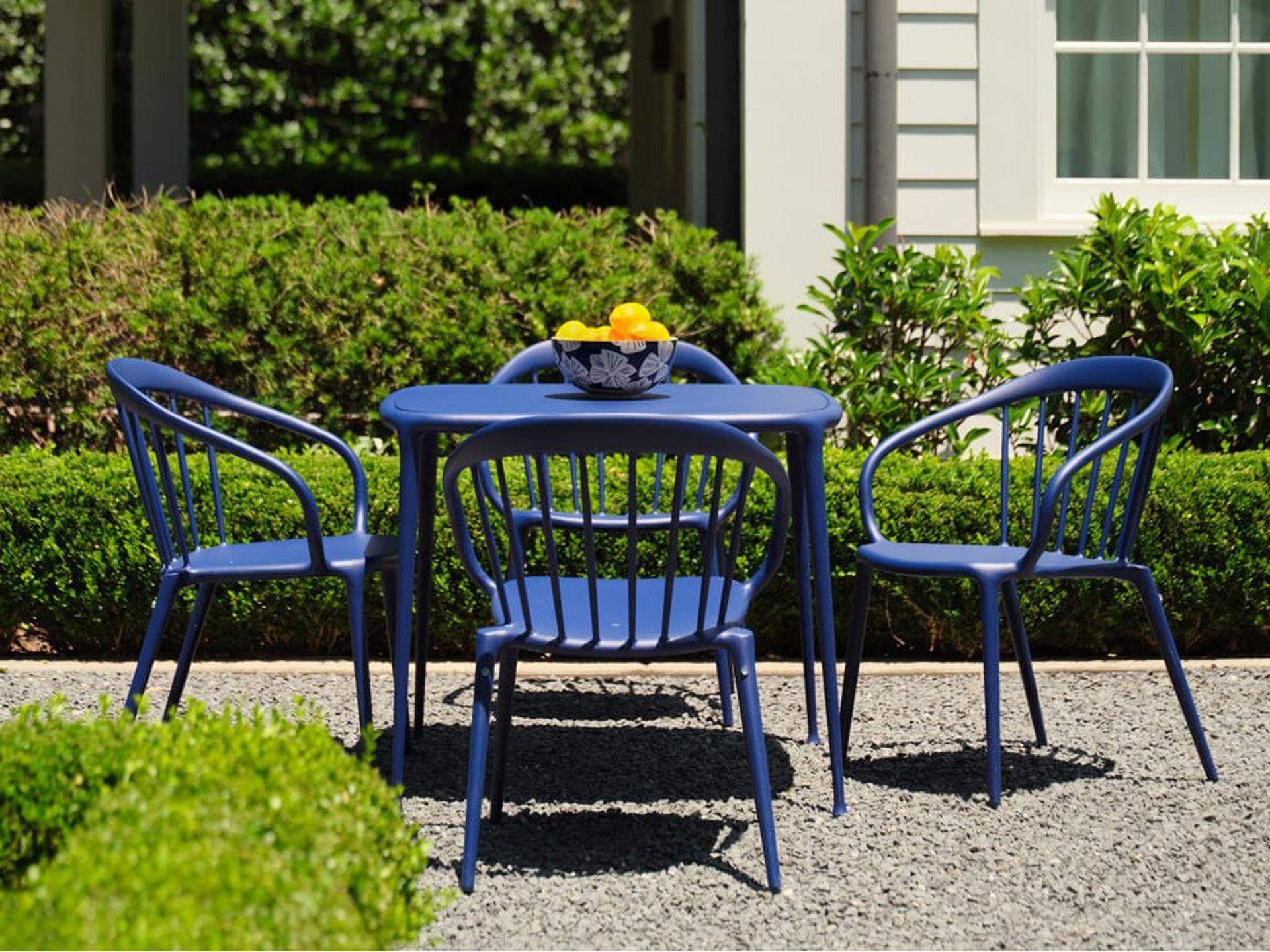 Woodard Windsor Cast Aluminum Stackable Outdoor Bench