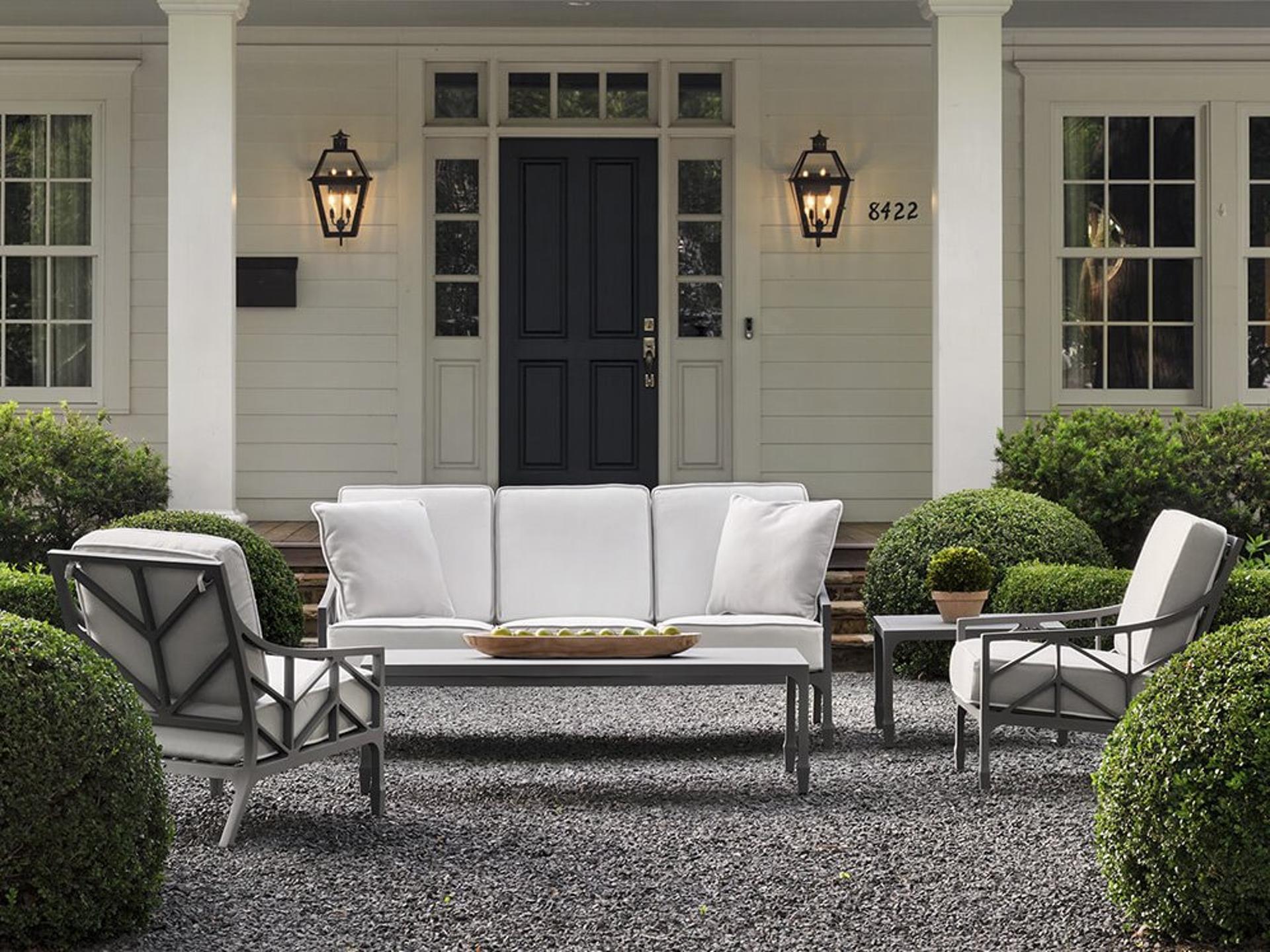 Woodard Alberti Cast Aluminum Patio Lounge Set
