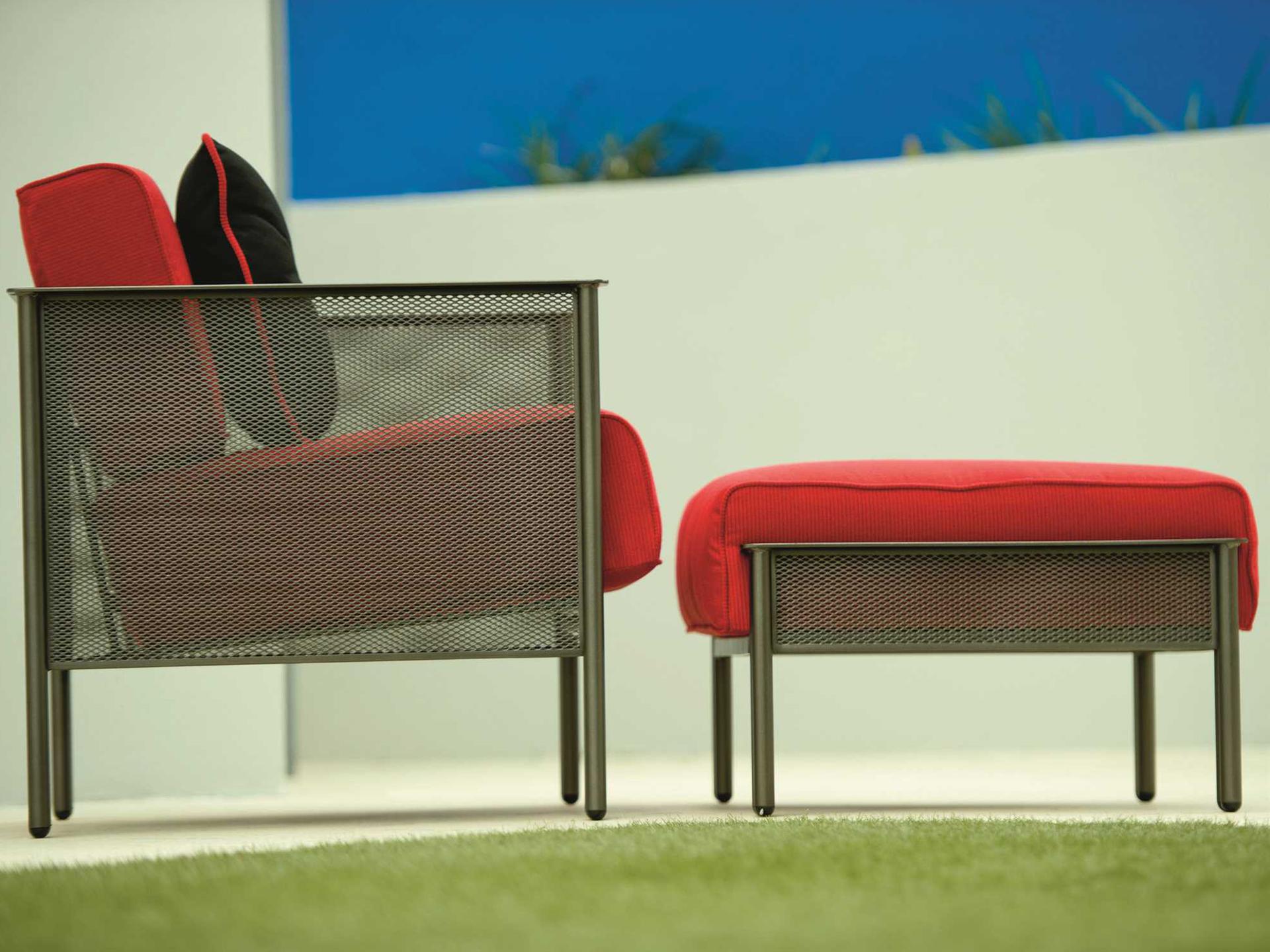 Woodard Jax Wrought Iron Lounge Set