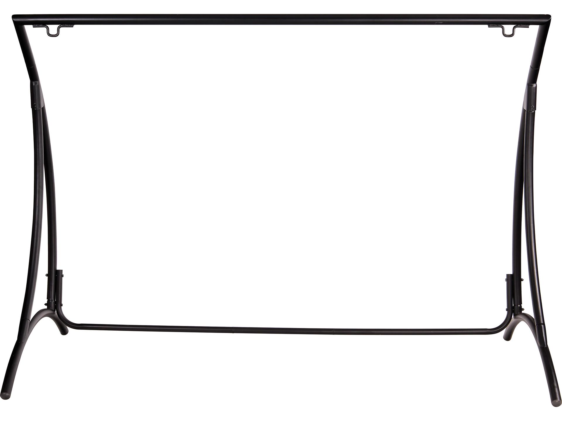 Derby Wrought Iron Black Swing Stand