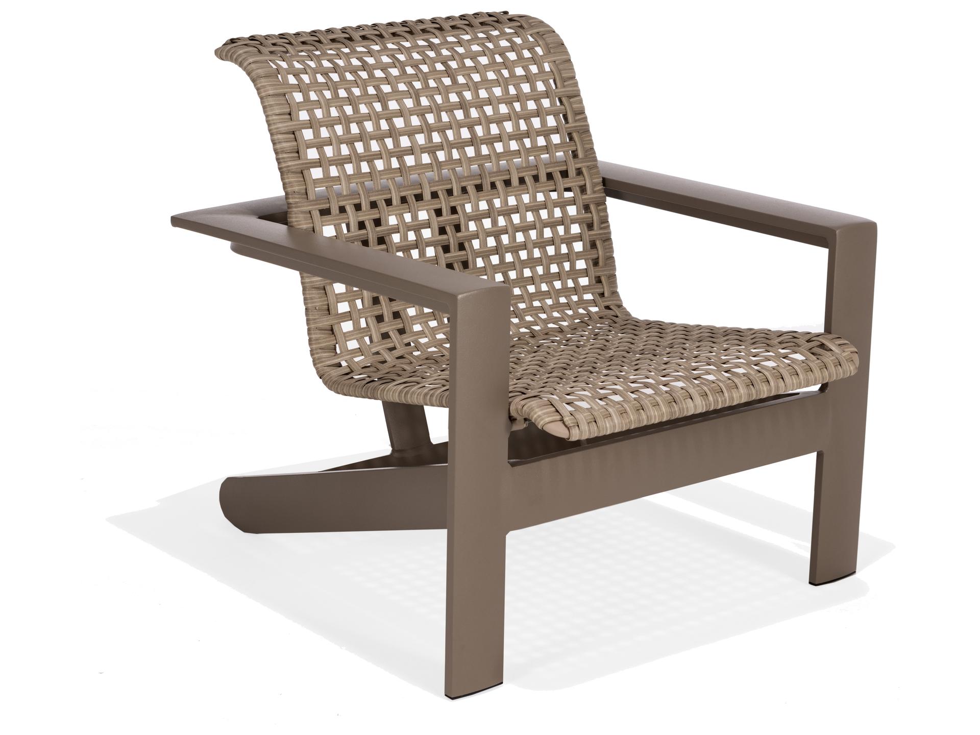 Relax Beachwood Weave Aluminum Adirondack Chair