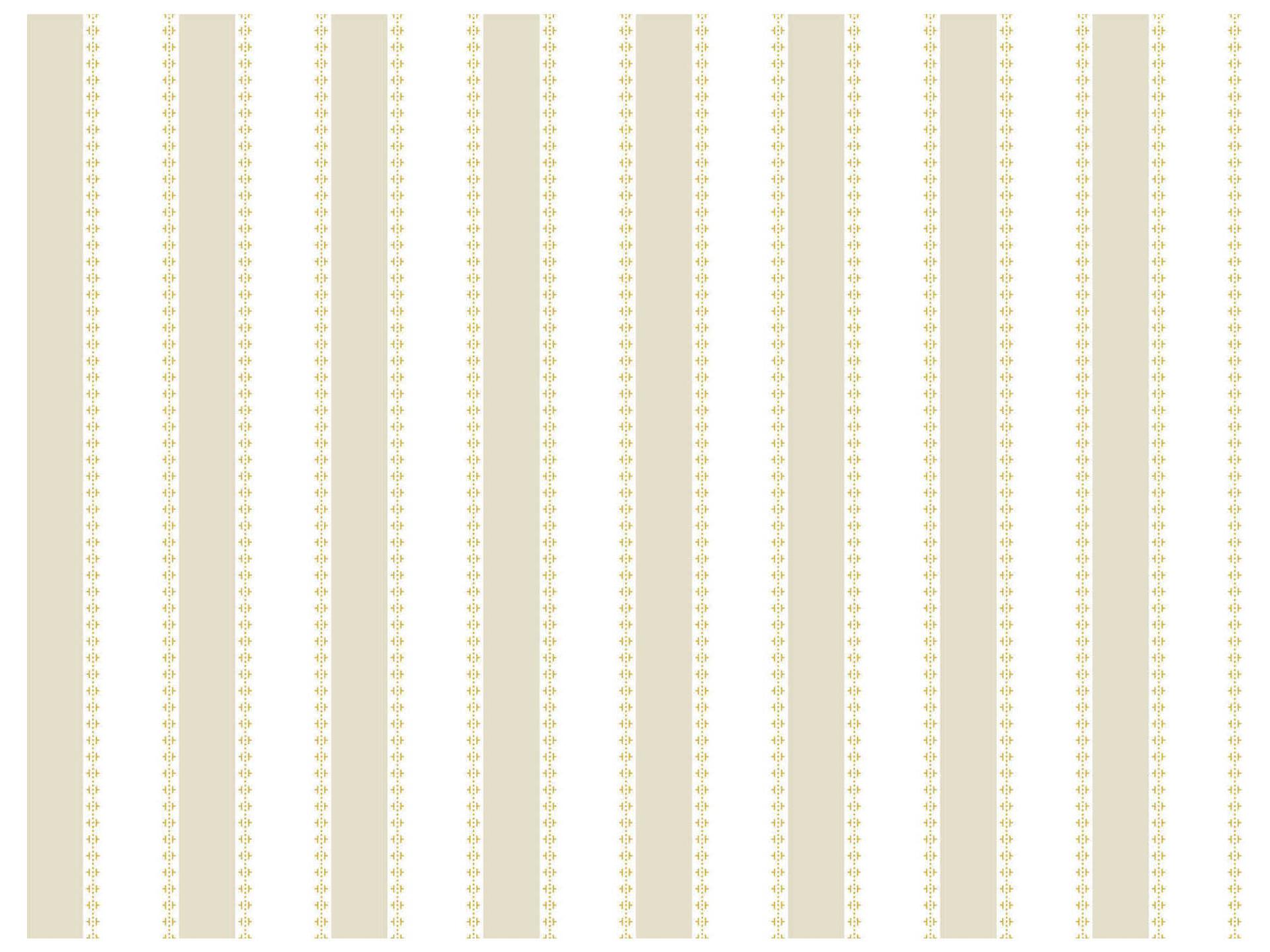 Antonina Vella Jardin Tilford Awning Stripe Wallpaper Beige and White