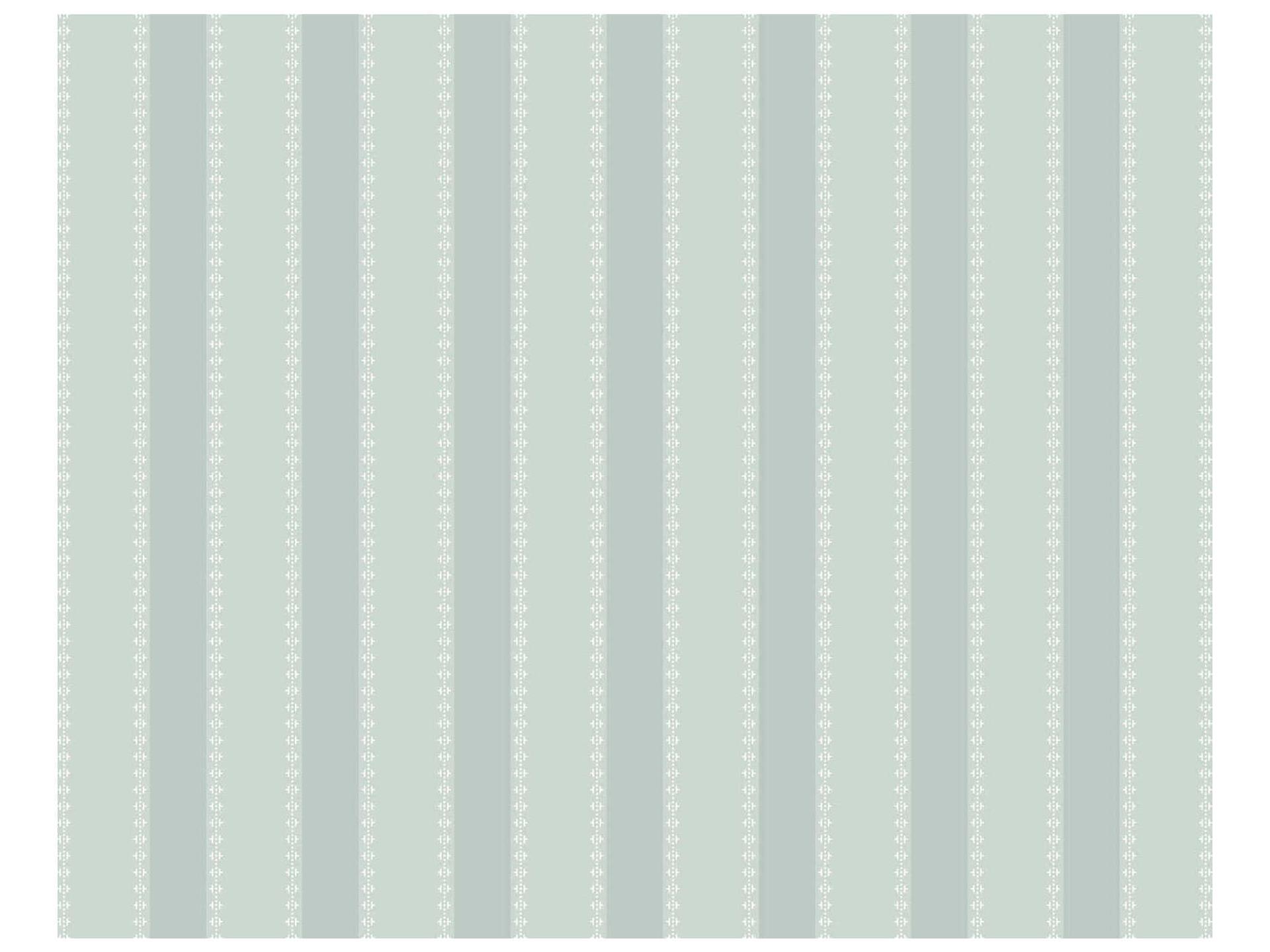 Tilford Blue Awning Stripe Wallpaper by Antonina Vella Jardin Collection