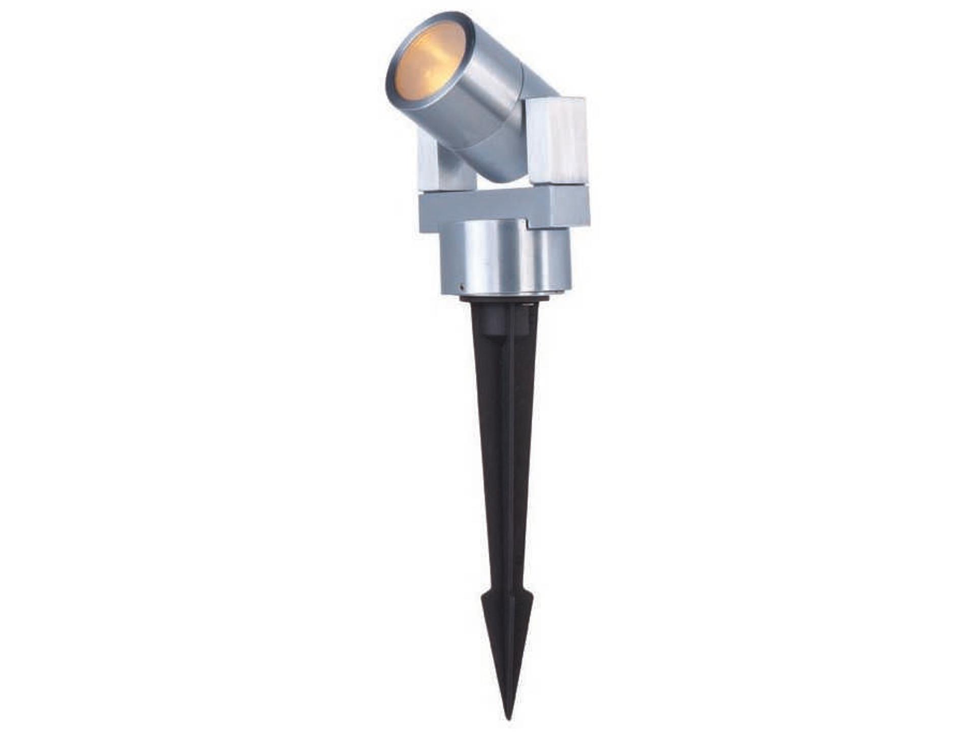 Alumilux Landscape 1-Light LED Outdoor Pathway Light in Satin Aluminum