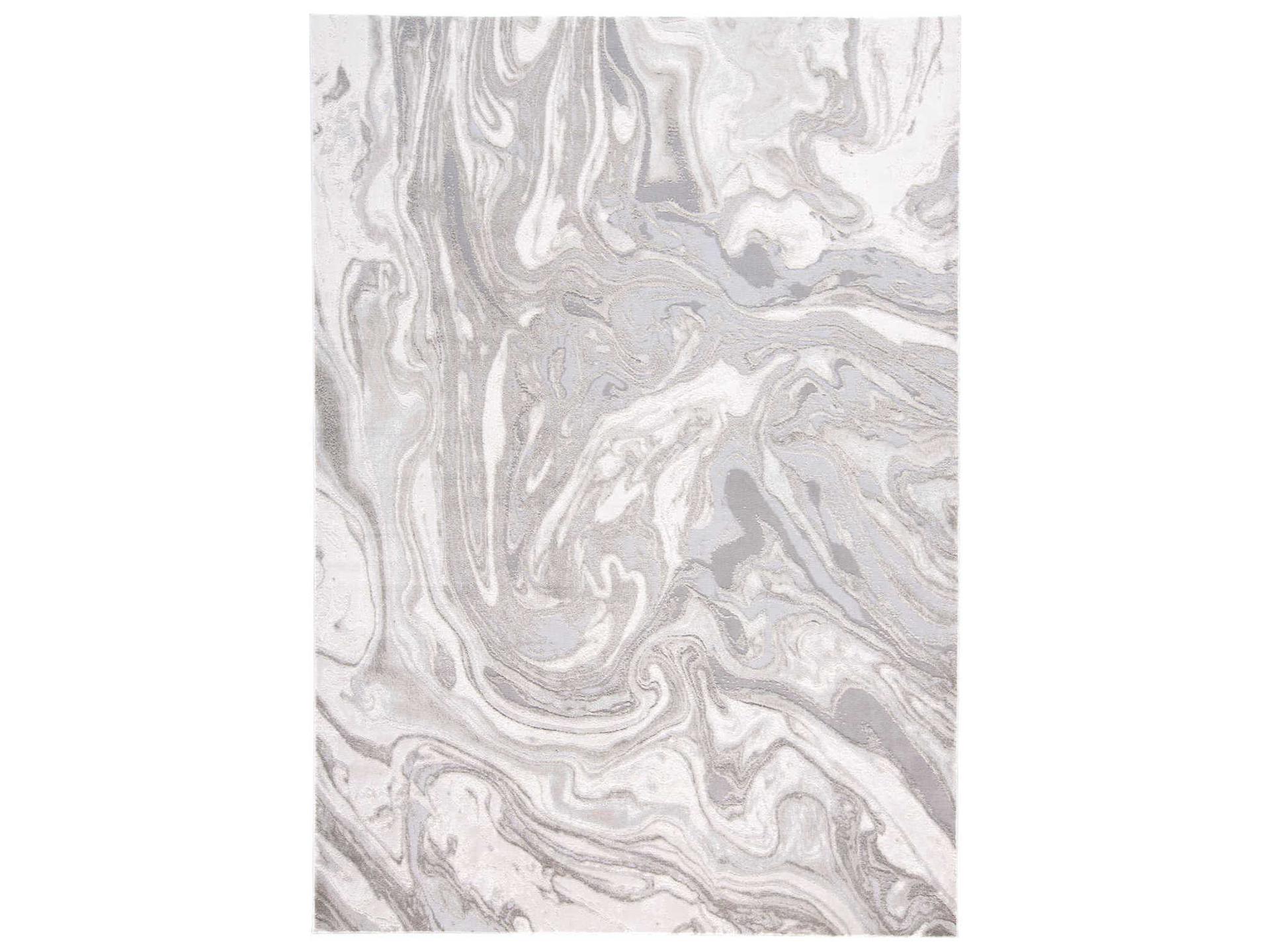 Prasad Collection Area Rug in Light Gray