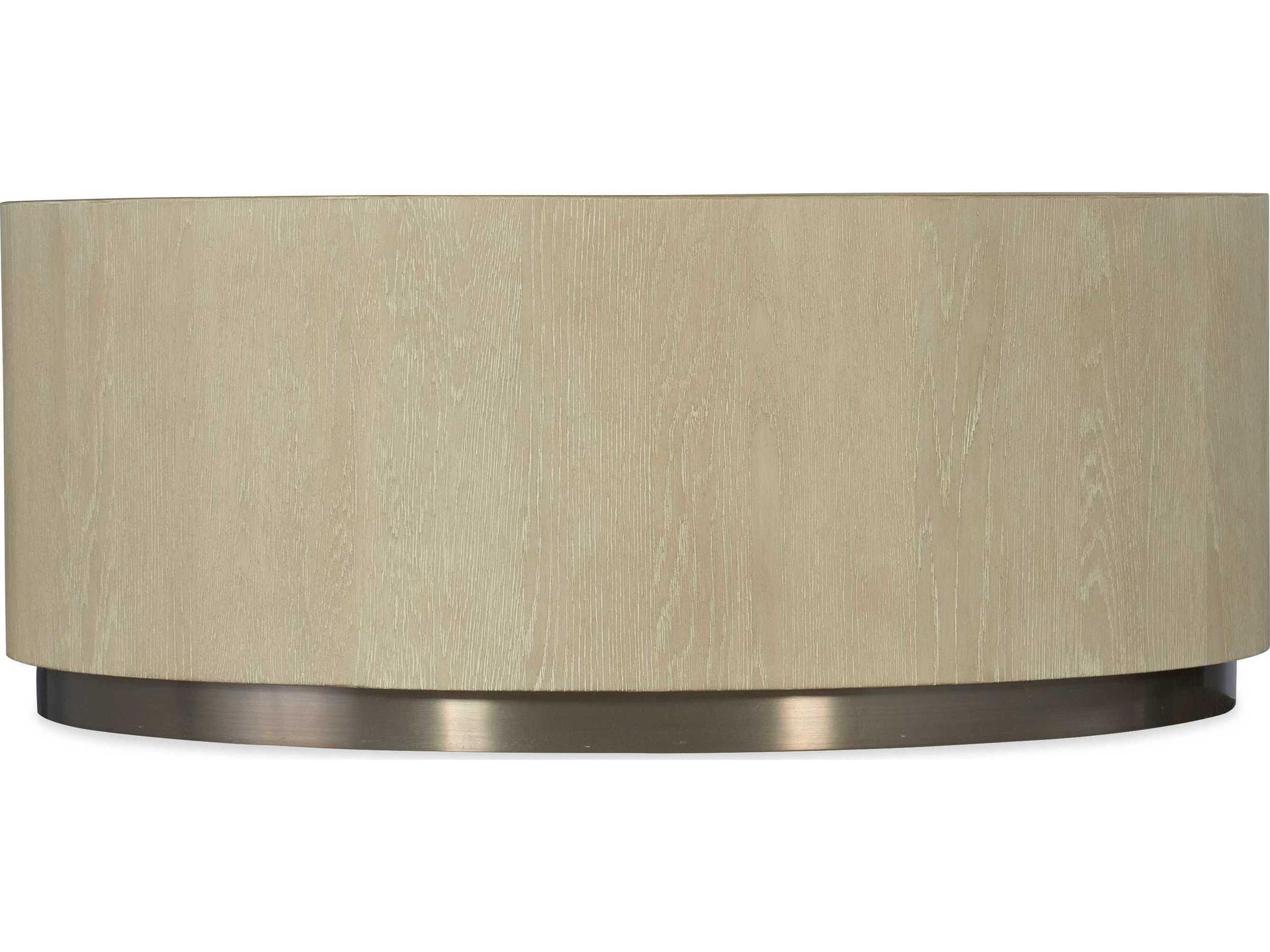 Cascade Round Coffee Table with Casters in Terrain Finish