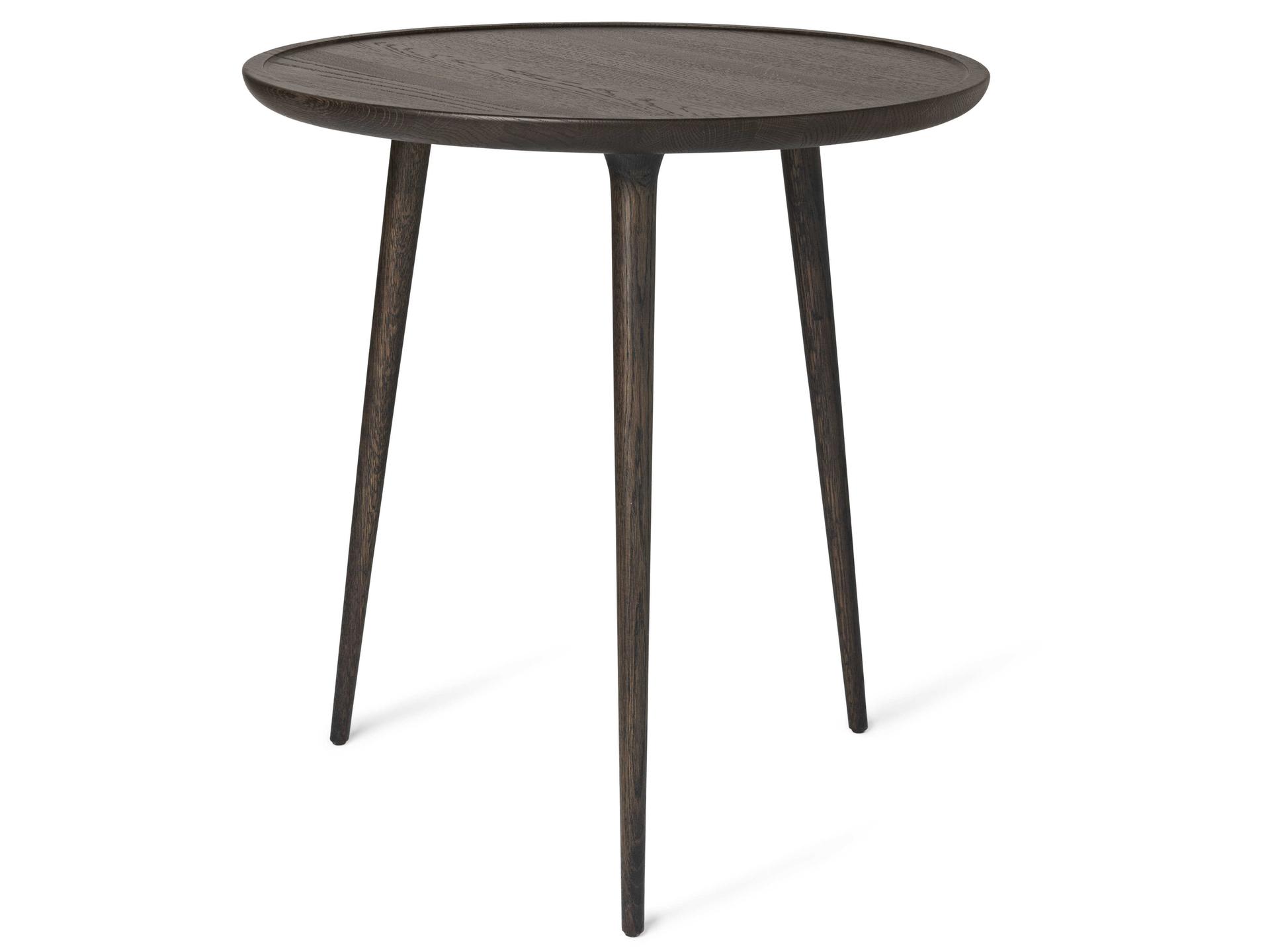 Round Wood Sirka Grey Dining Table