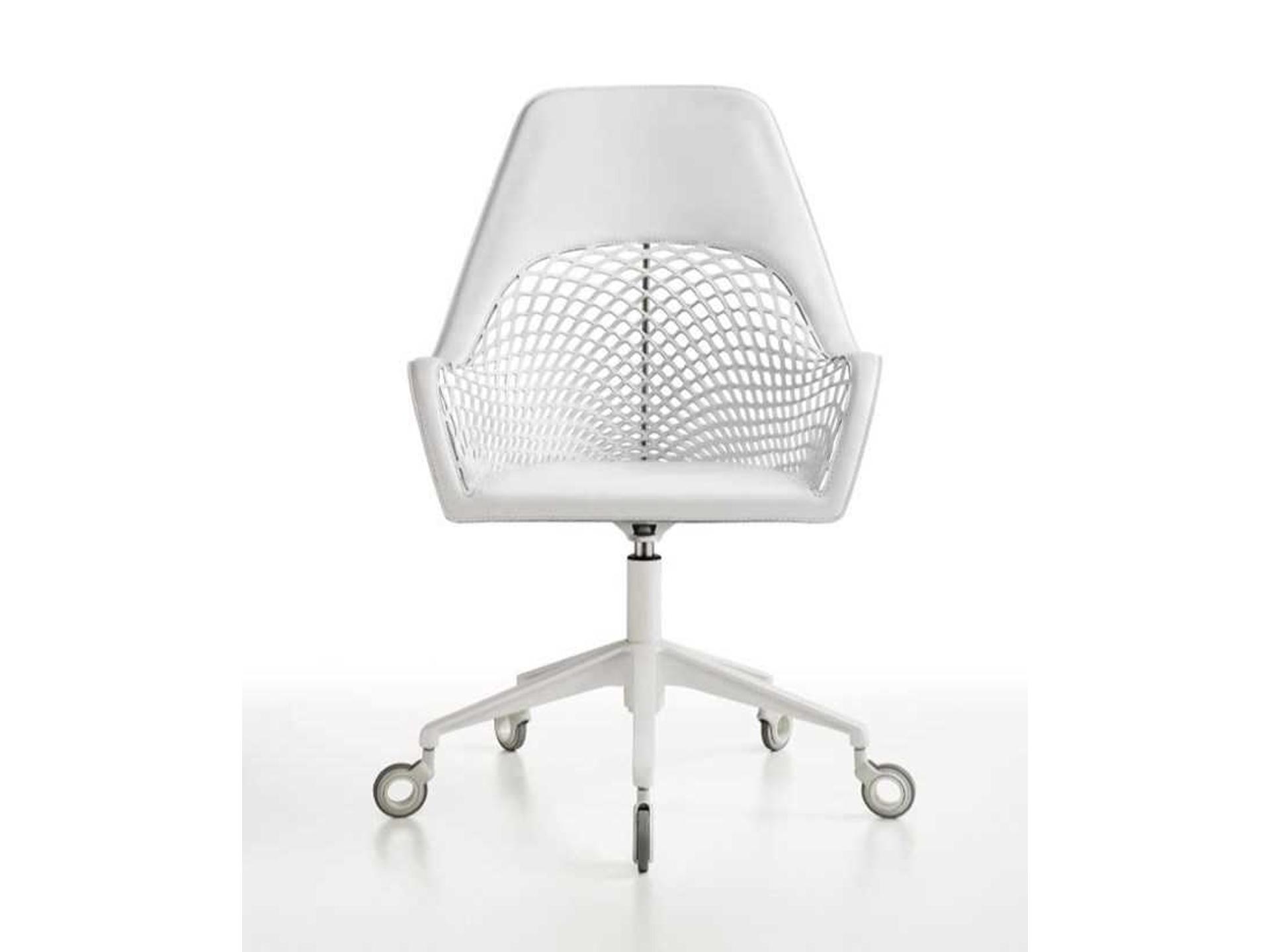 Guapa Leather Office Chair Adjustable Swivel