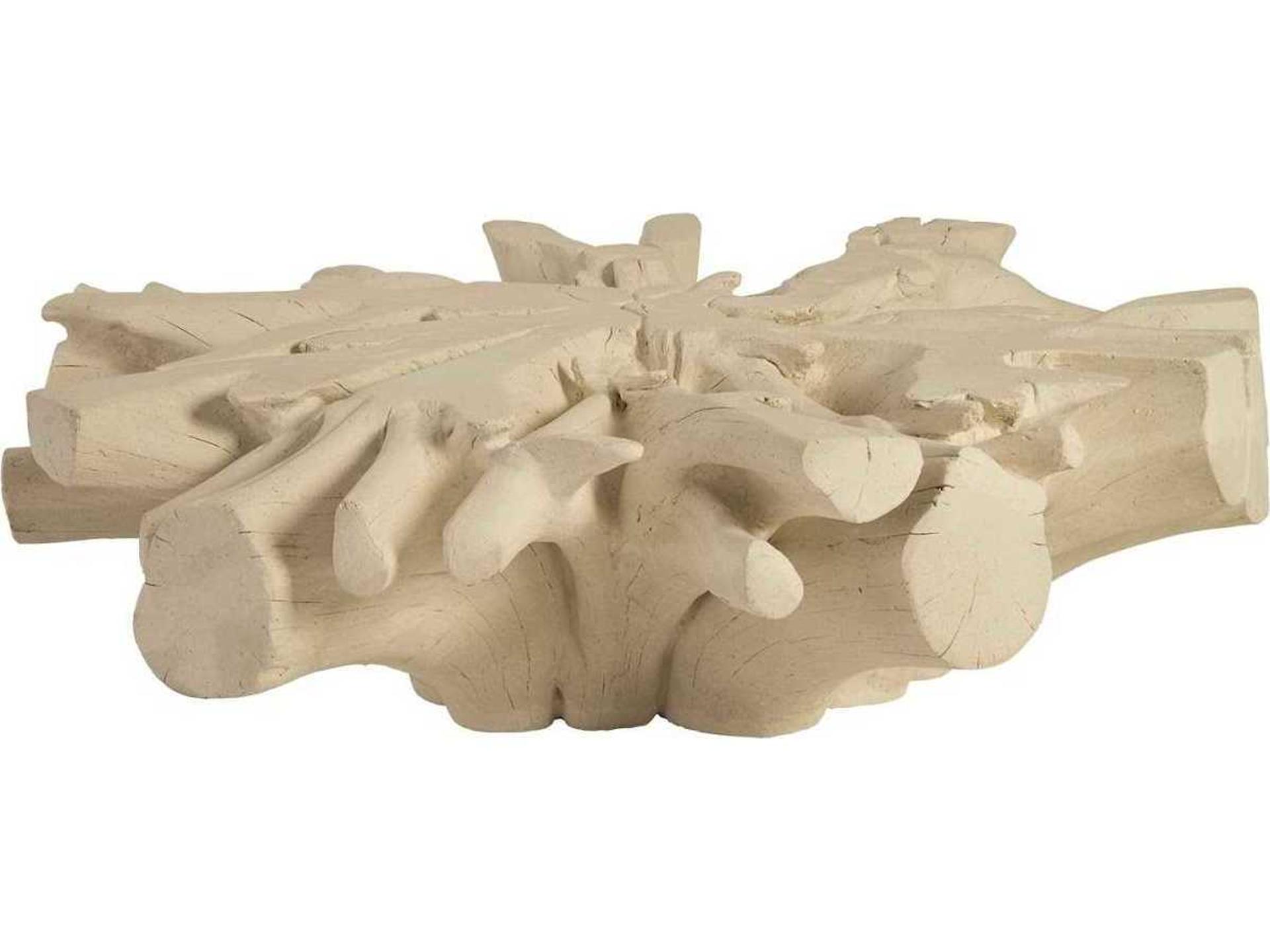 Cast Naturals White Stone Coffee Table