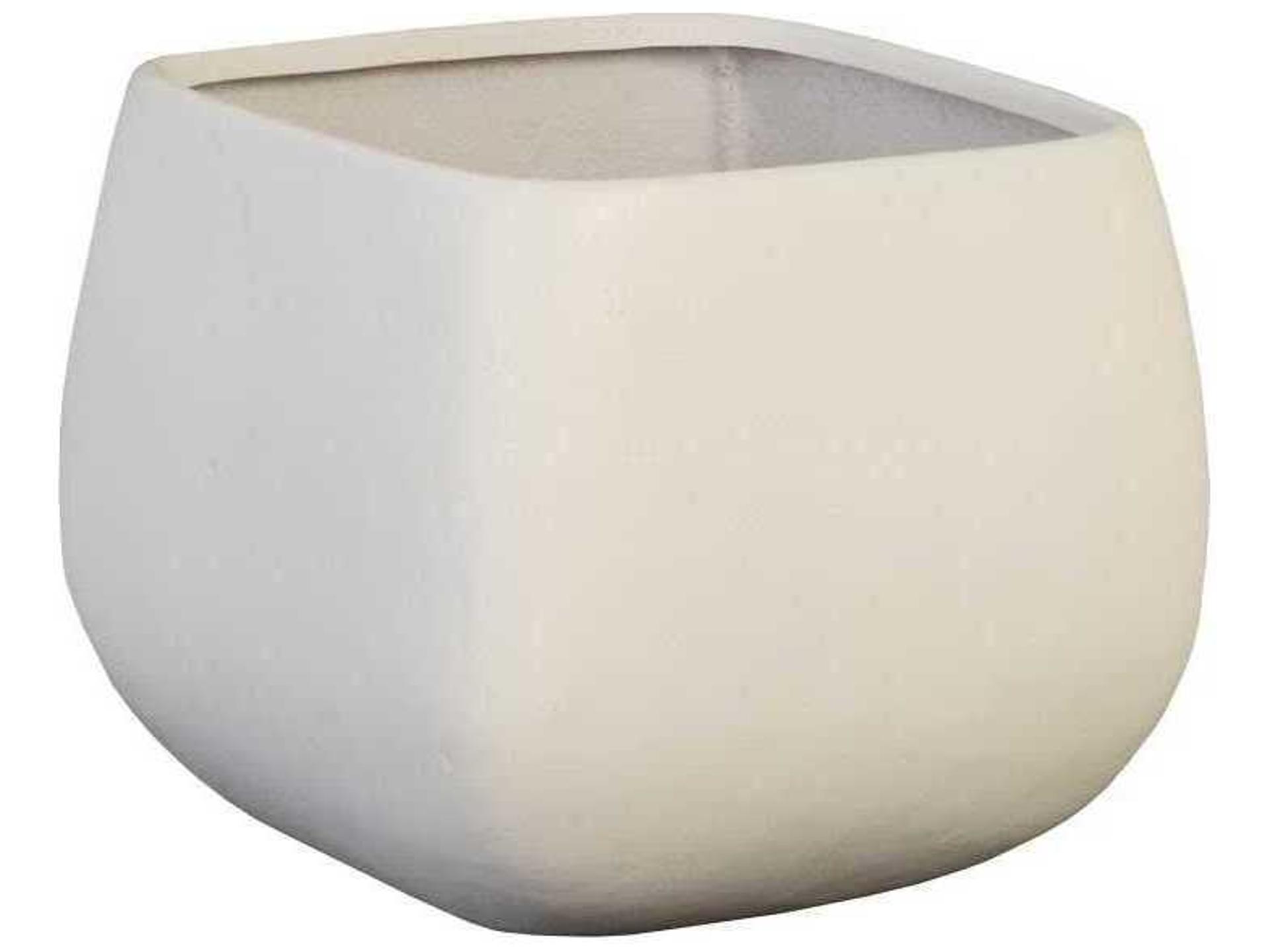 White 24" Planter