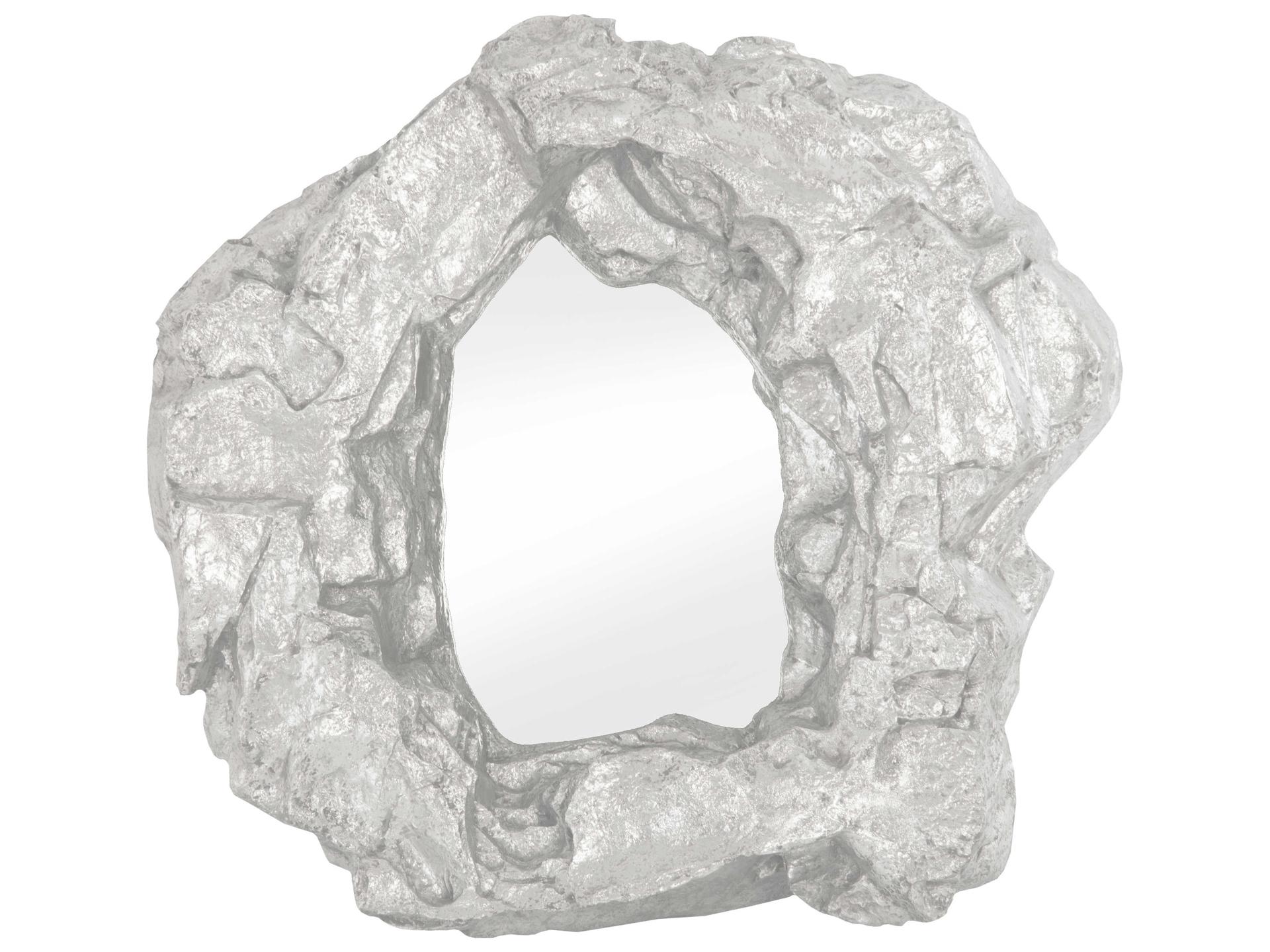 Rock Pond Silver Leaf Wall Mirror