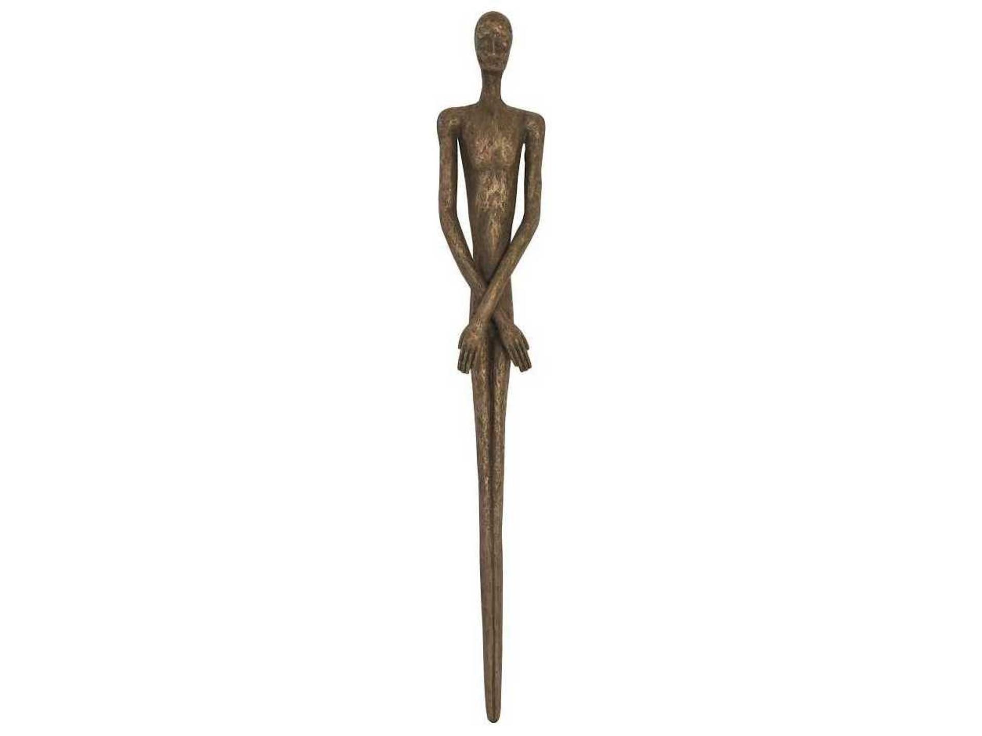 Lloyd Wall Sculpture Bronze Modern Organic