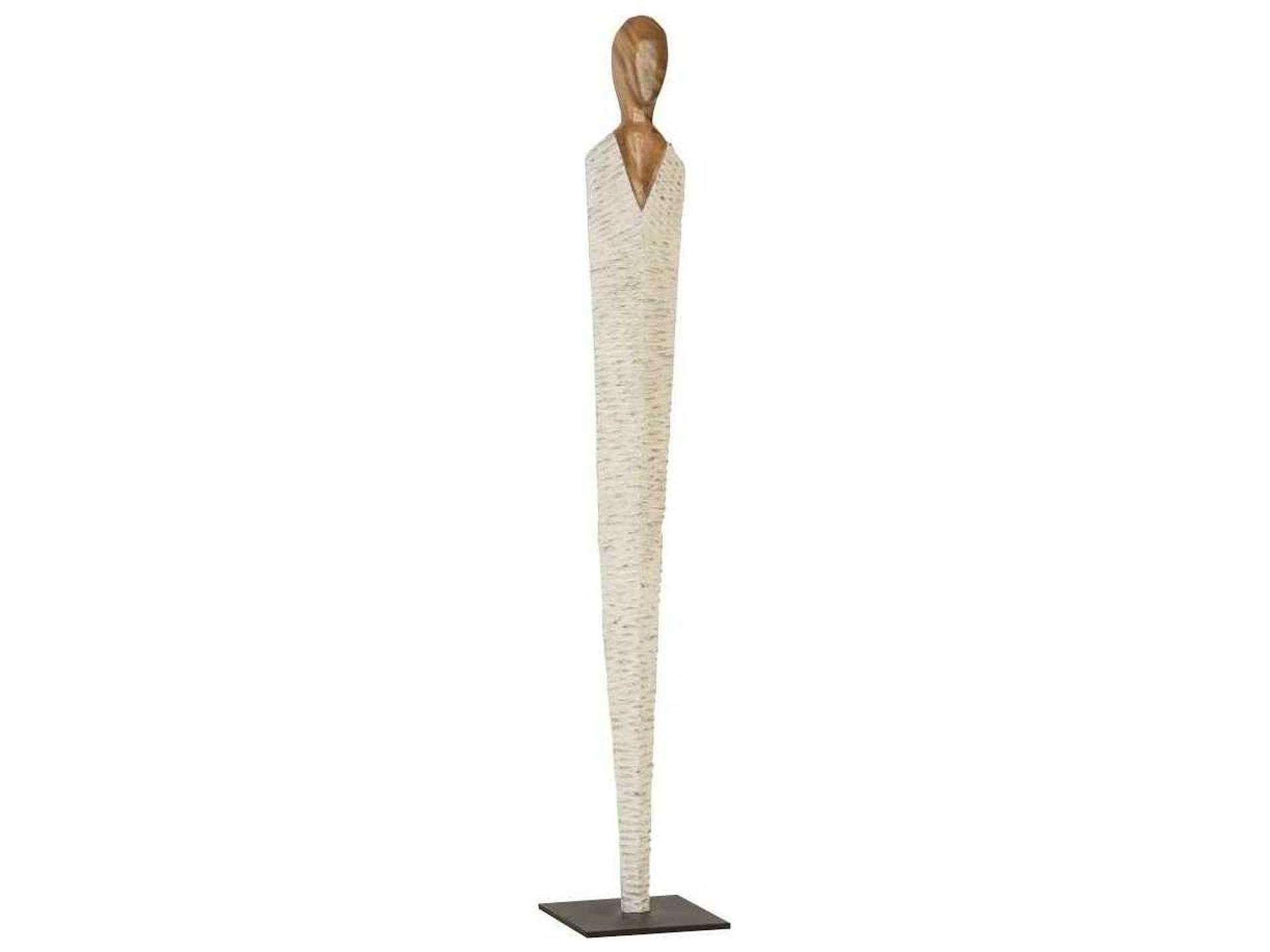 White Brown Sculpture