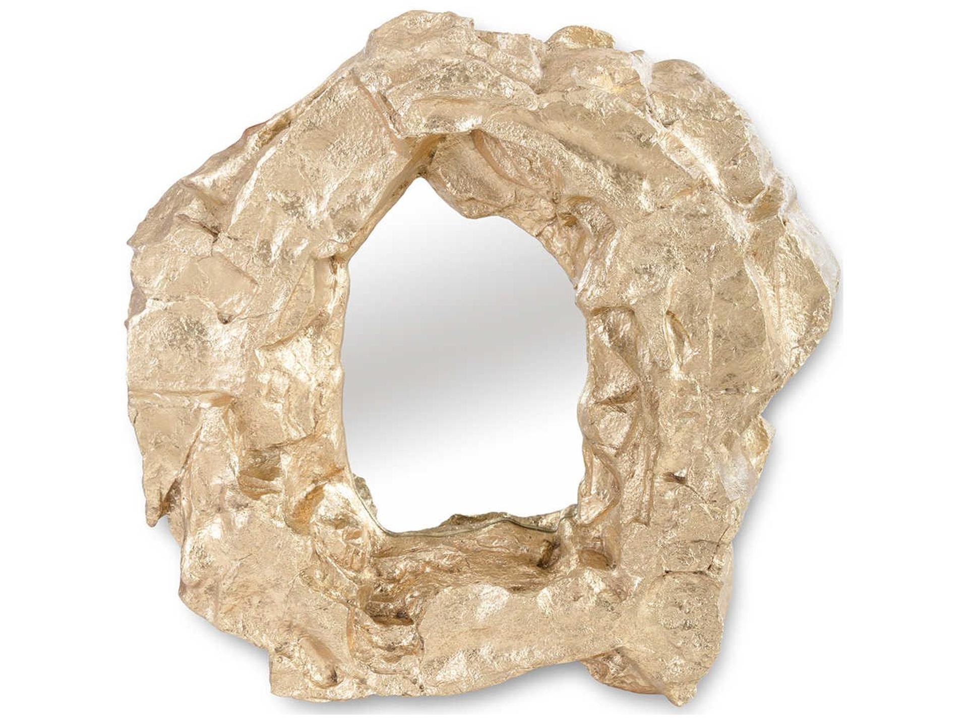 Gold Leaf Wall Mirror