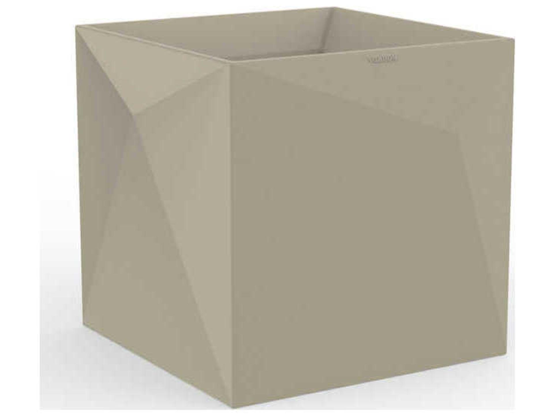 Faz Ecru Matte Planter