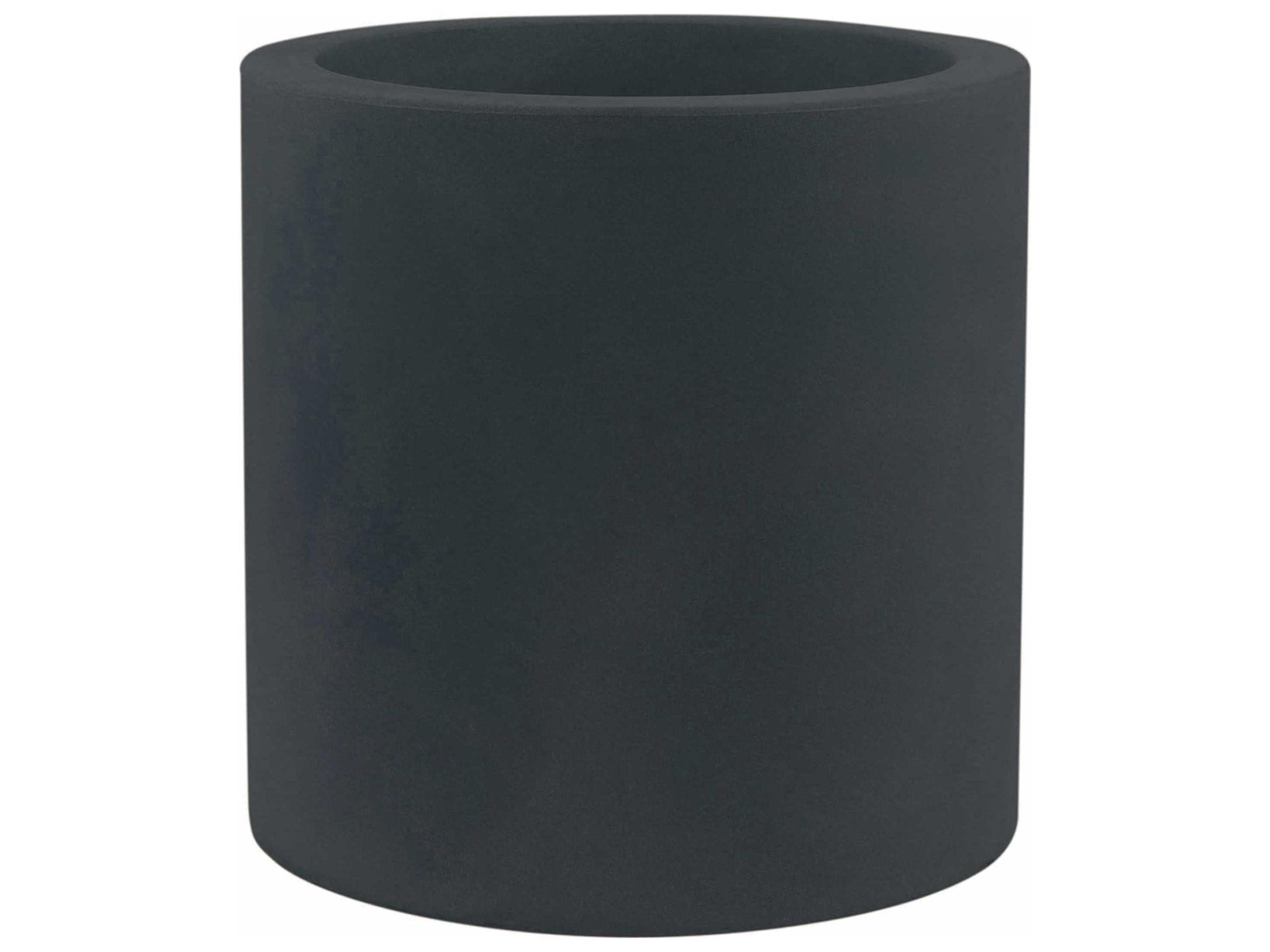 Studio 20" High Anthracite Matte Planter