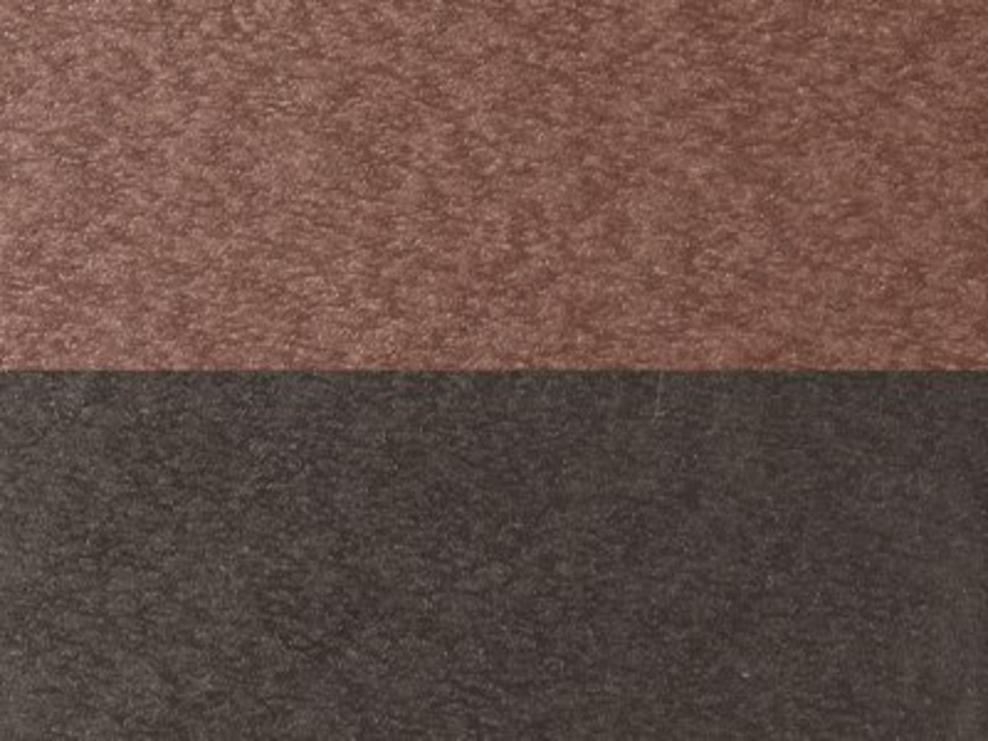 Table Finish: Chocolate Brown on Black