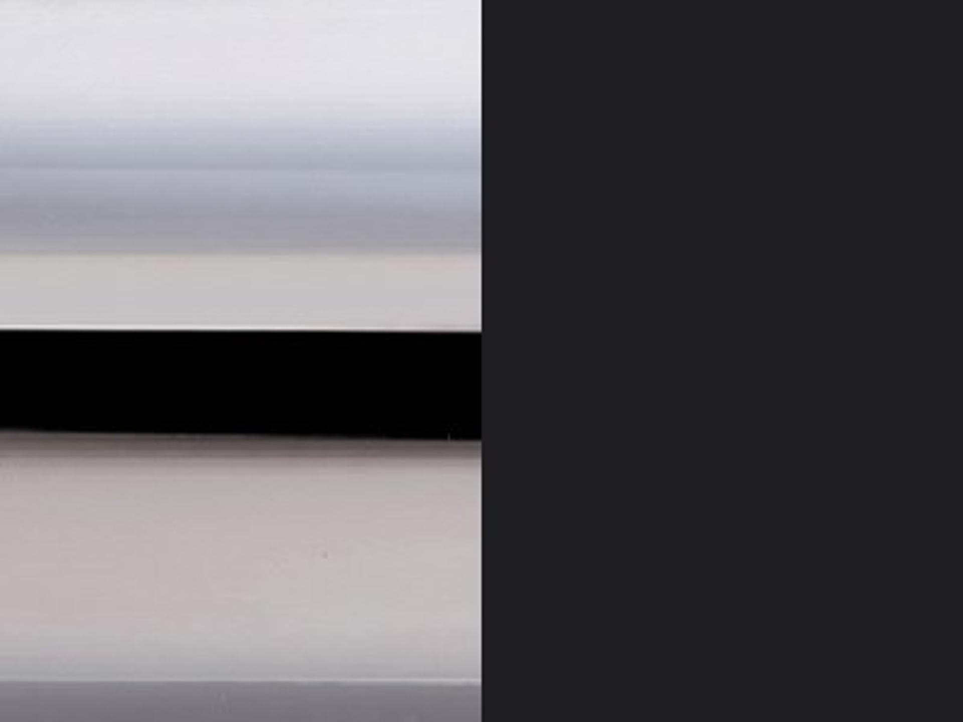 Finish: Chromed Metal / Black Ekos Eco-Leather