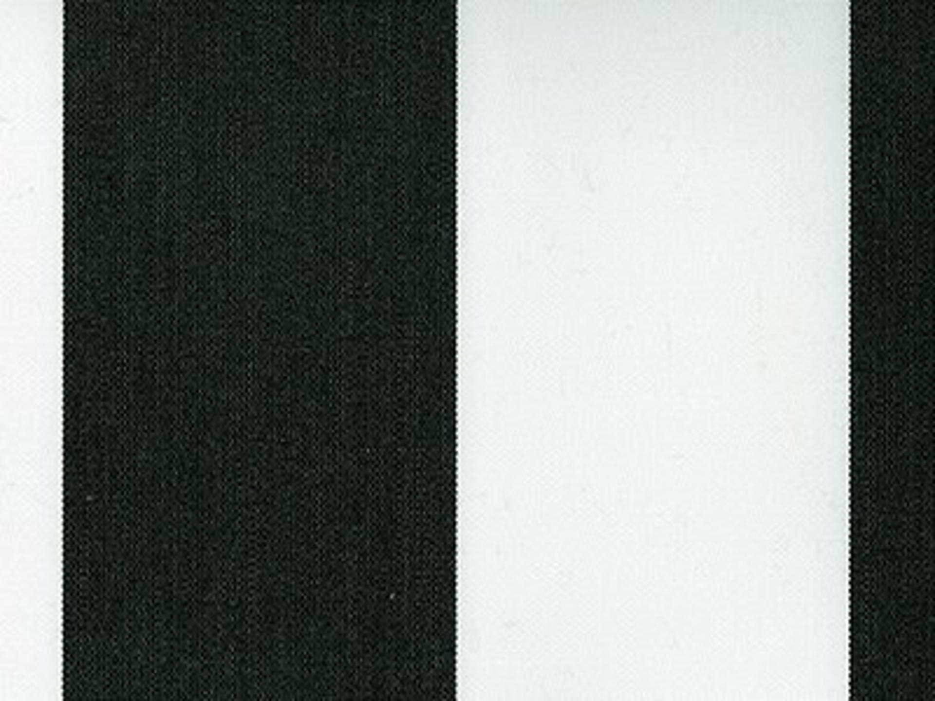 Fabric: Recacril Black Stripe