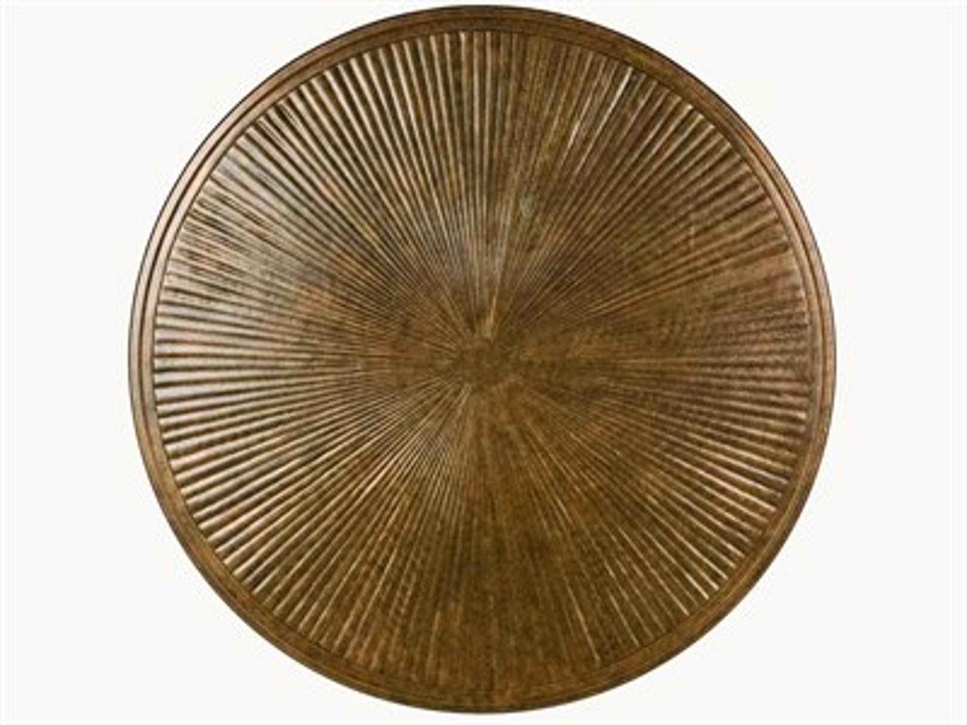 Table Top Style: Sunburst with hole