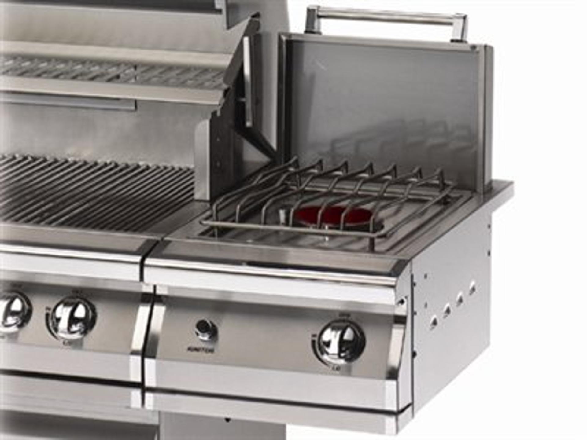 Side Burner: Legacy Cart Side Burner for Propane