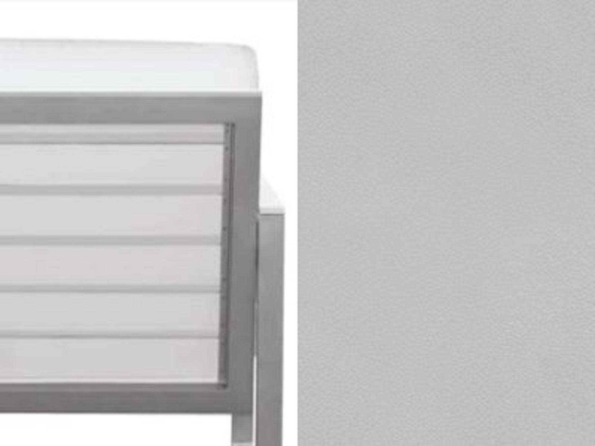 Back or Top Style: Light Gray Slatted Duraboard