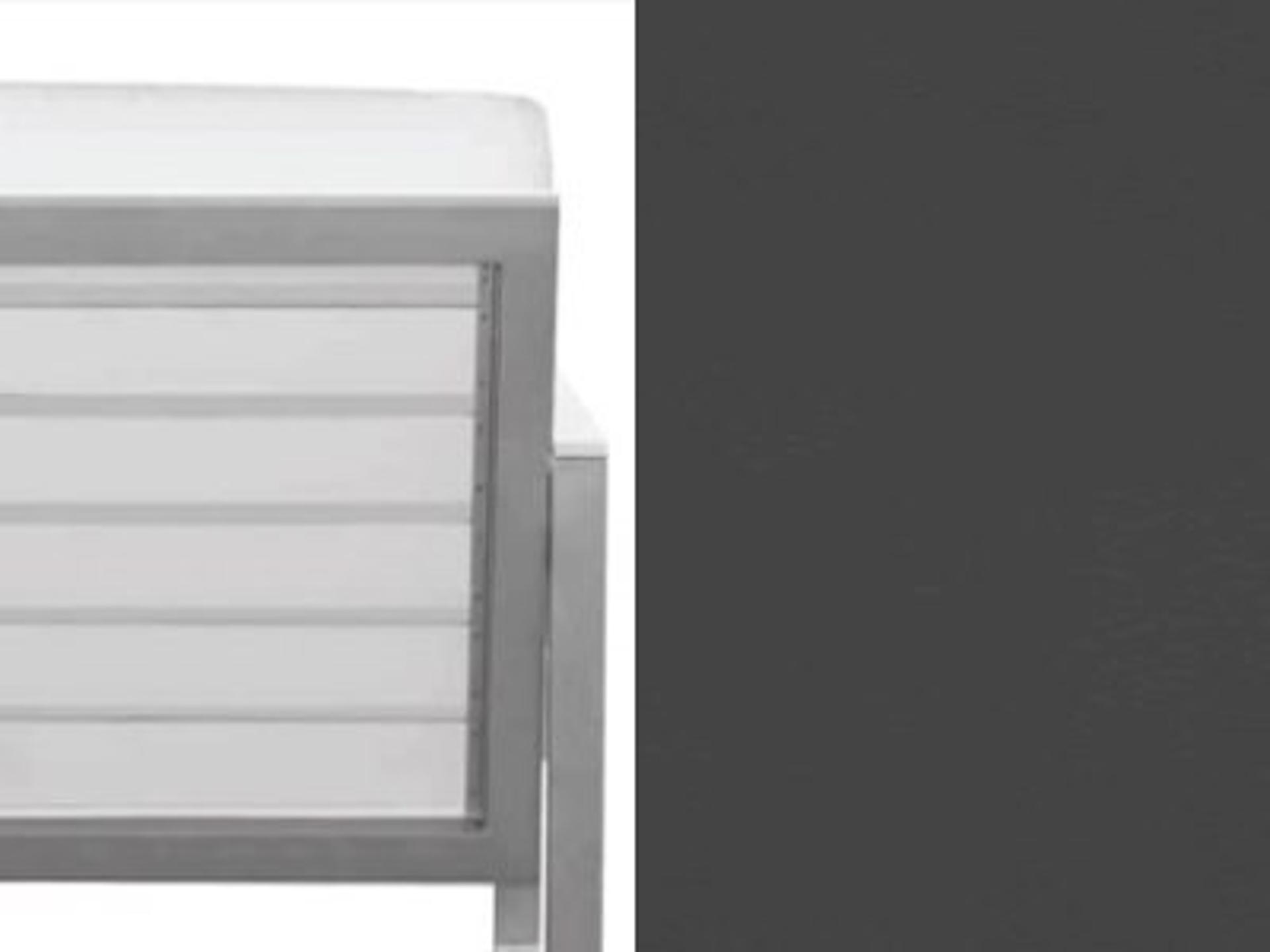 Back or Top Style: Charcoal Slatted Duraboard