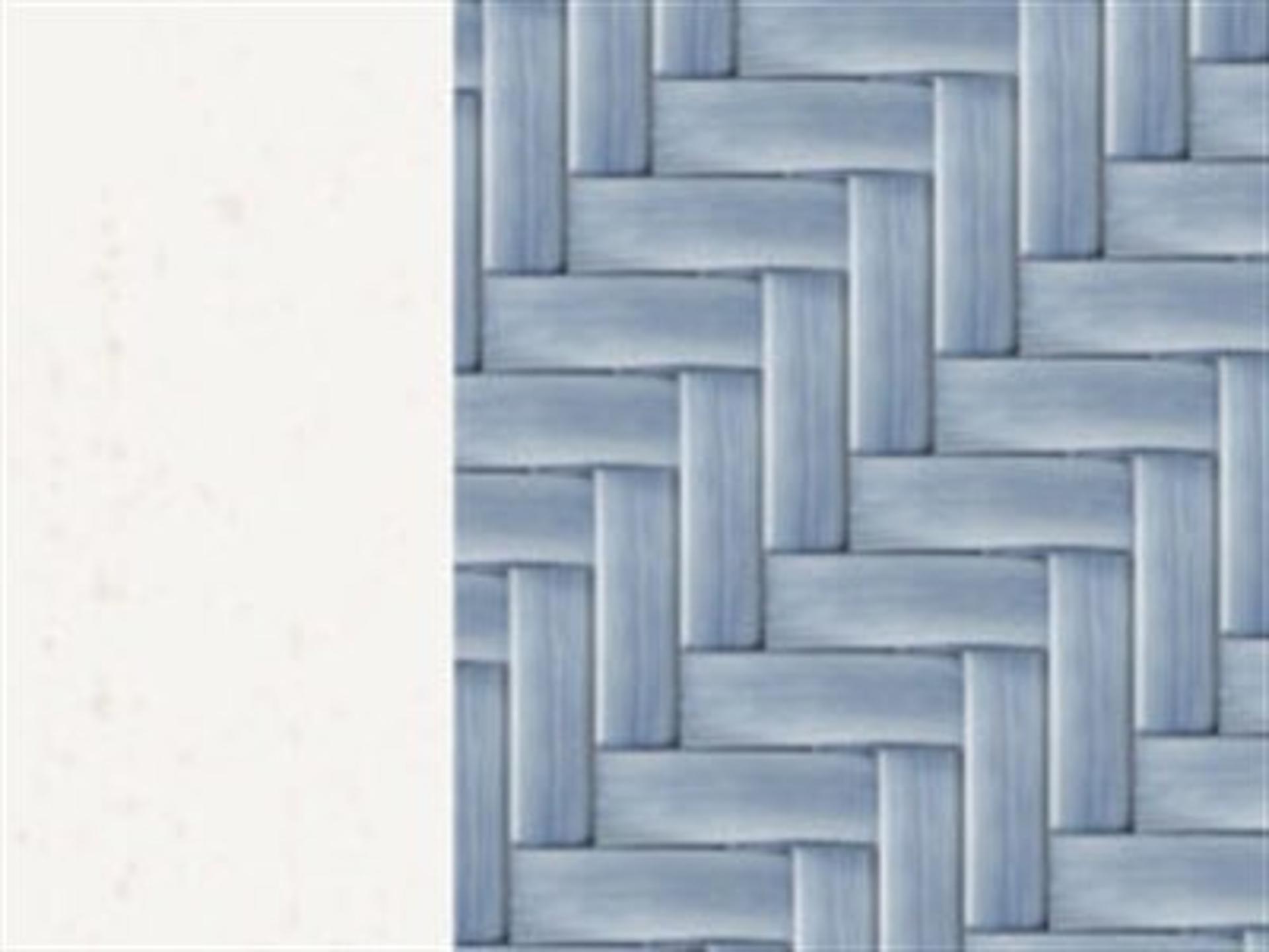 Seating Frame Finish: Chalk and Chambray