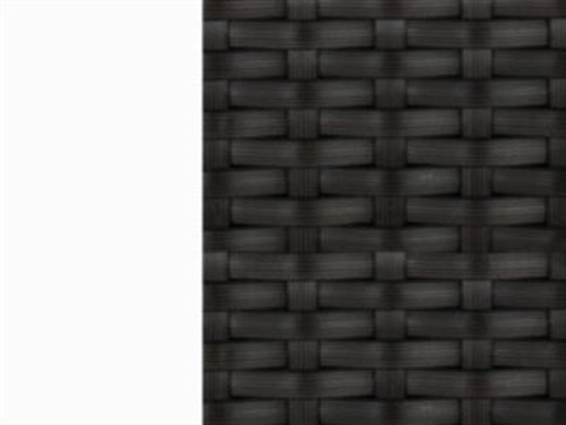 Seating Frame Finish: Chalk and Black