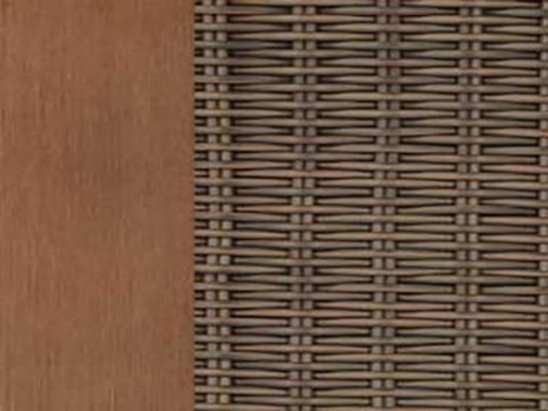 Seating Frame Finish: Oak and Raffia