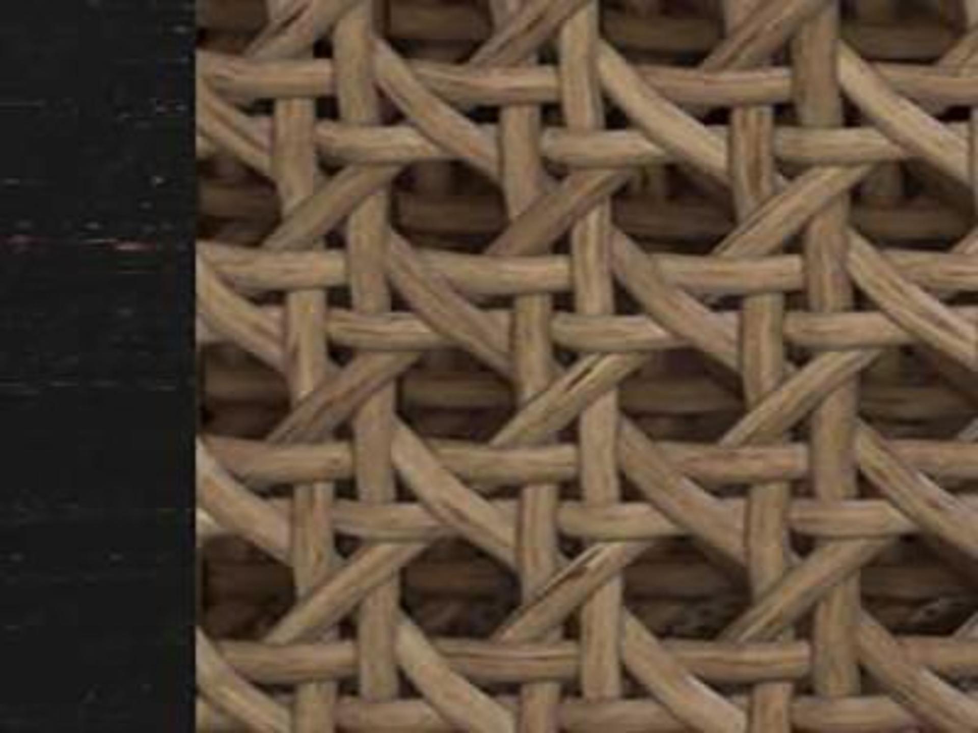 Seating Frame Finish: Black with Natural