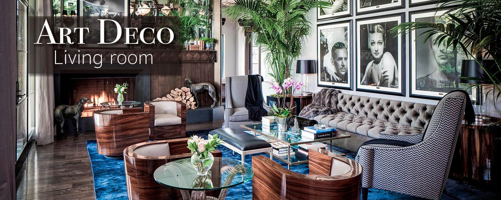 Art Deco Style | Living Room