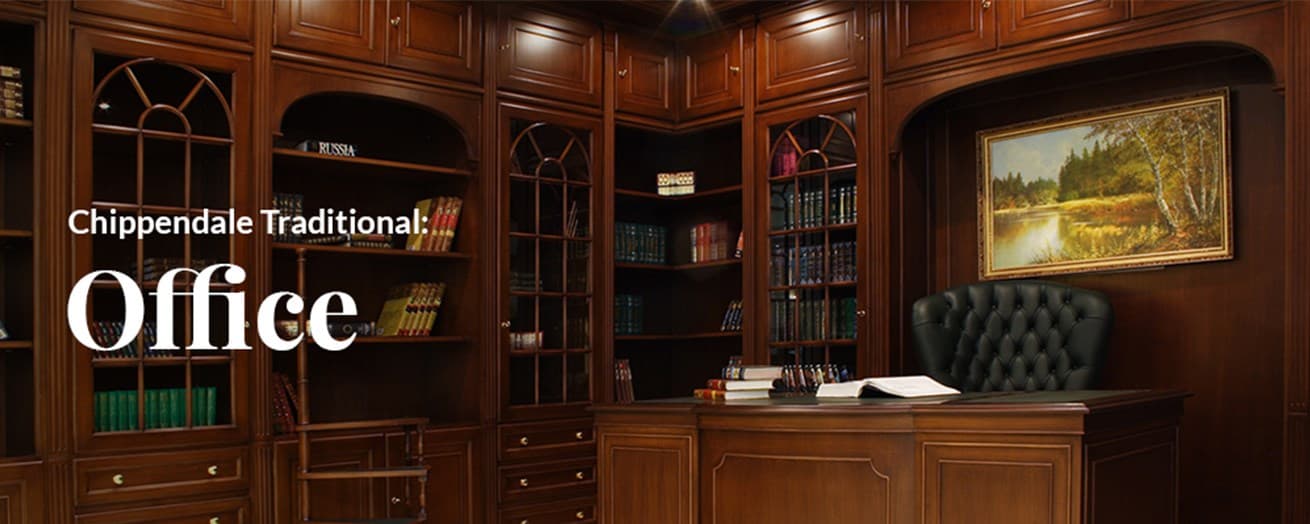 Chippendale Traditional Office