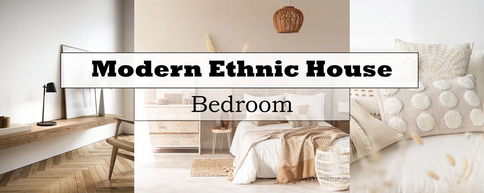 Modern Ethnic House | Bedroom