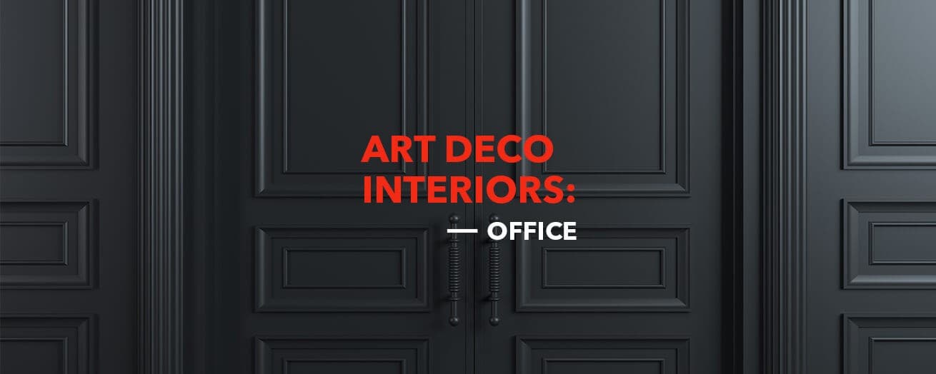 Art Deco Office Decor