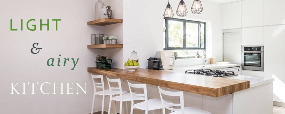 Light and Airy Kitchen