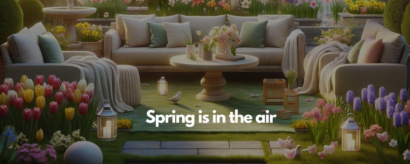 Spring is in the air