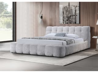 Acme Furniture Hannah Upholstered Platform Bed - Thumbnail 2