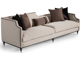 Michael Amini La Francaise Caf Beige Upholstered Sofa