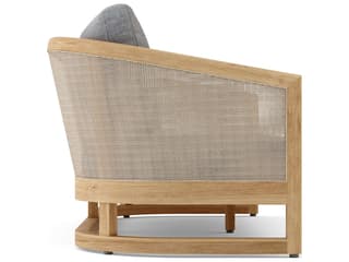 Anderson Teak Catania Natural Deep Seating Patio Sofa