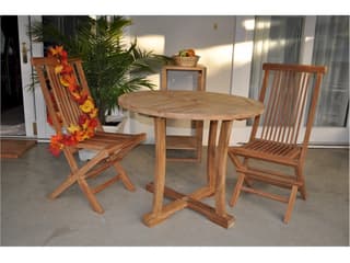 Anderson Teak Descanso Bristol 3-Piece Patio Dining Set