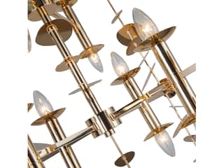 Alora Lighting Yukari 16-Light Polished Brass Chandelier