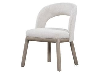 Margot Dining Chair Flanders Flax Performance Fabric set of 2