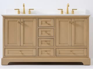 Ancerre Designs Audrey Oak 60" Vanity