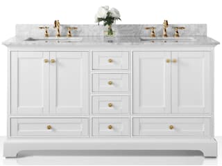 Ancerre Designs Audrey White 66" Vanity