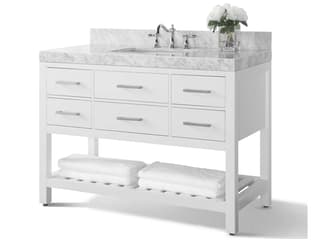 Ancerre Designs Elizabeth White 48" Vanity