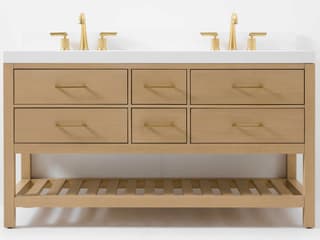 Ancerre Designs Elizabeth Oak 60" Vanity