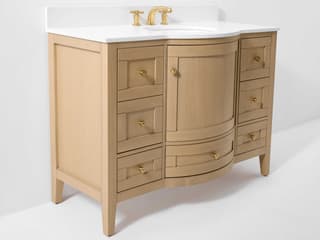 Ancerre Designs Lauren Oak 48" Vanity