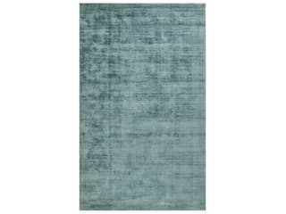 Affinity Hand-Woven Art Silk Area Rug in Sea Blue